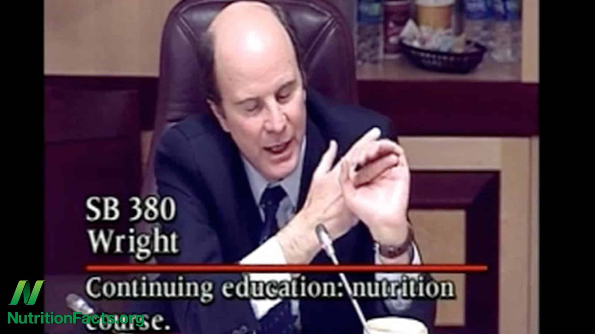 Nutrition bill doctored in the California Senate