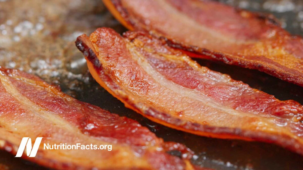 bacon on a pan