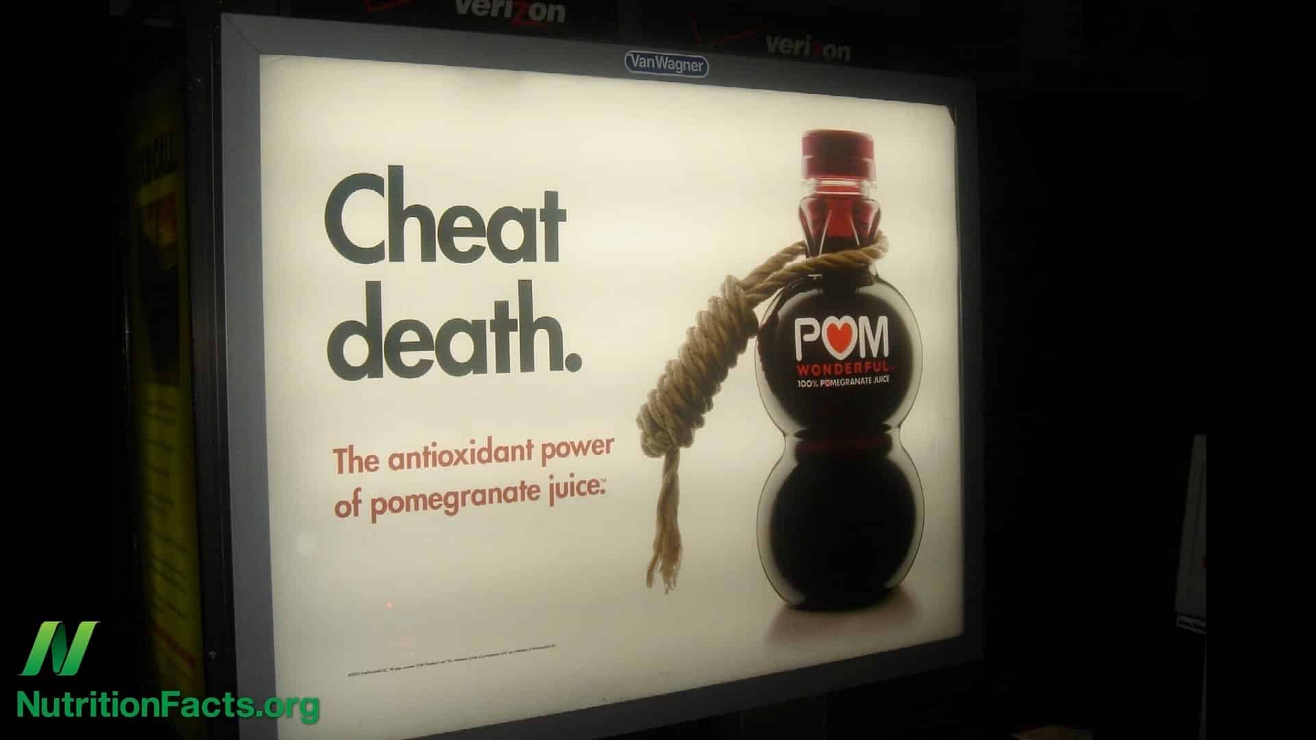 Is pomegranate juice that wonderful?
