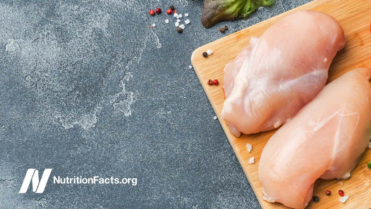 raw chicken on a cutting board