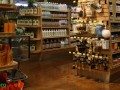 aisles in a health food store