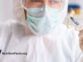 scientist examining hair sample