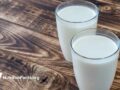 two glasses of milk