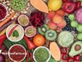 variety of fruits and veggies
