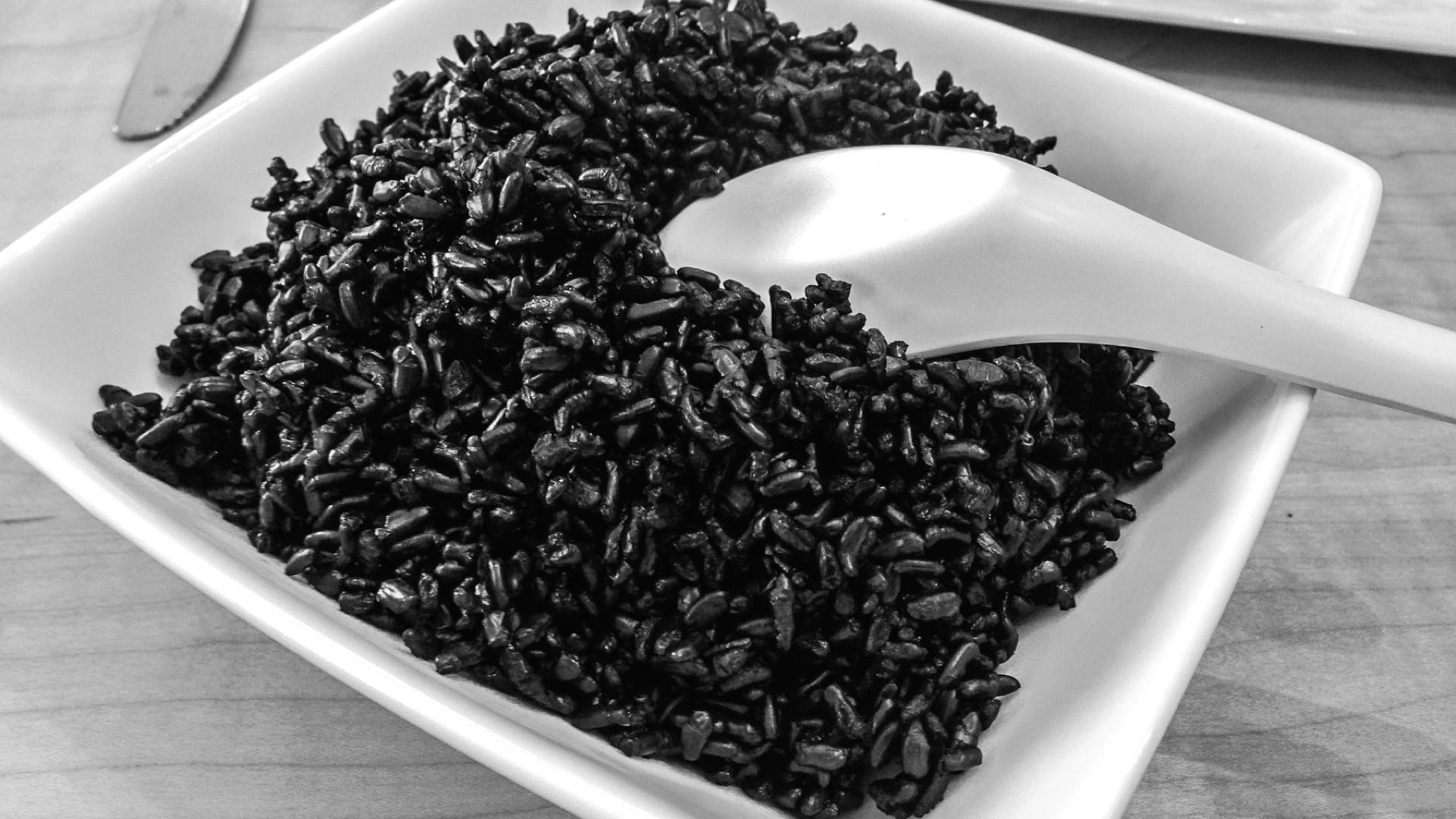 Brown, Black, Purple and Red Unlike White on Rice