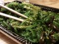 dish of wakame salad