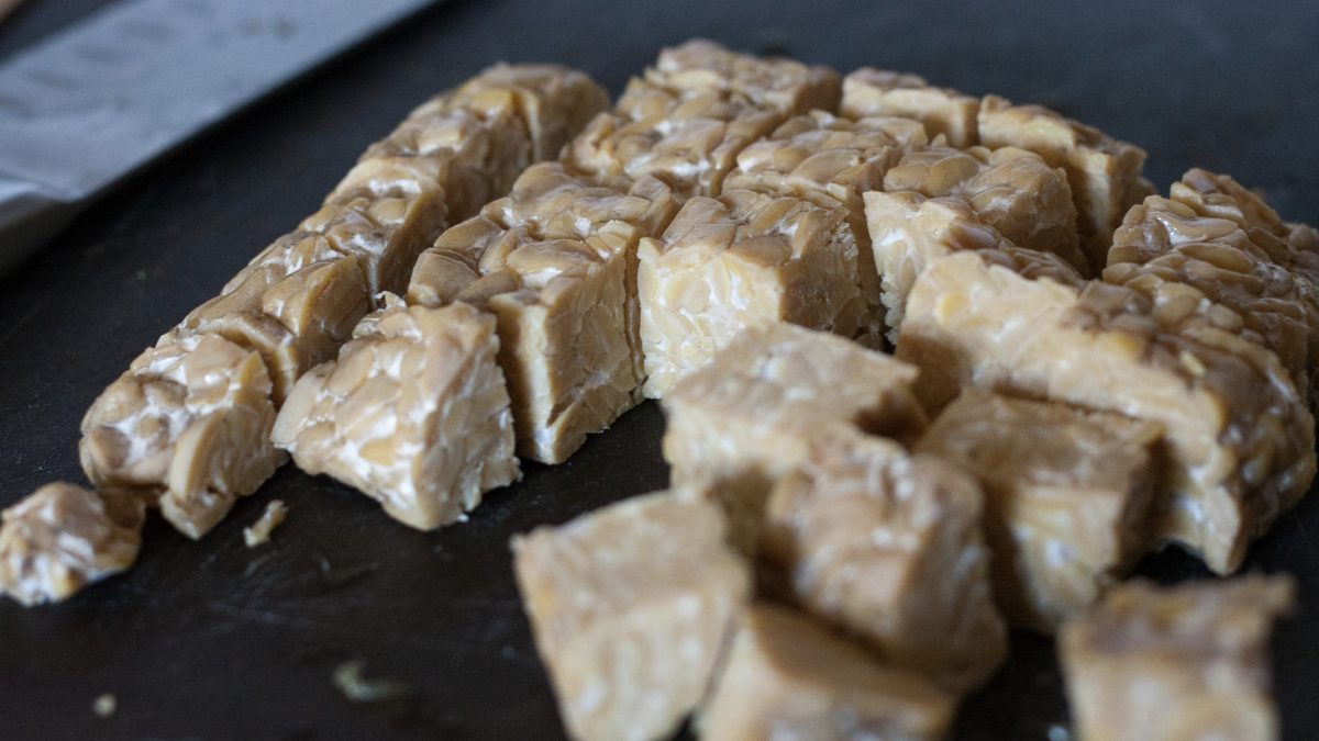 tempeh cubes