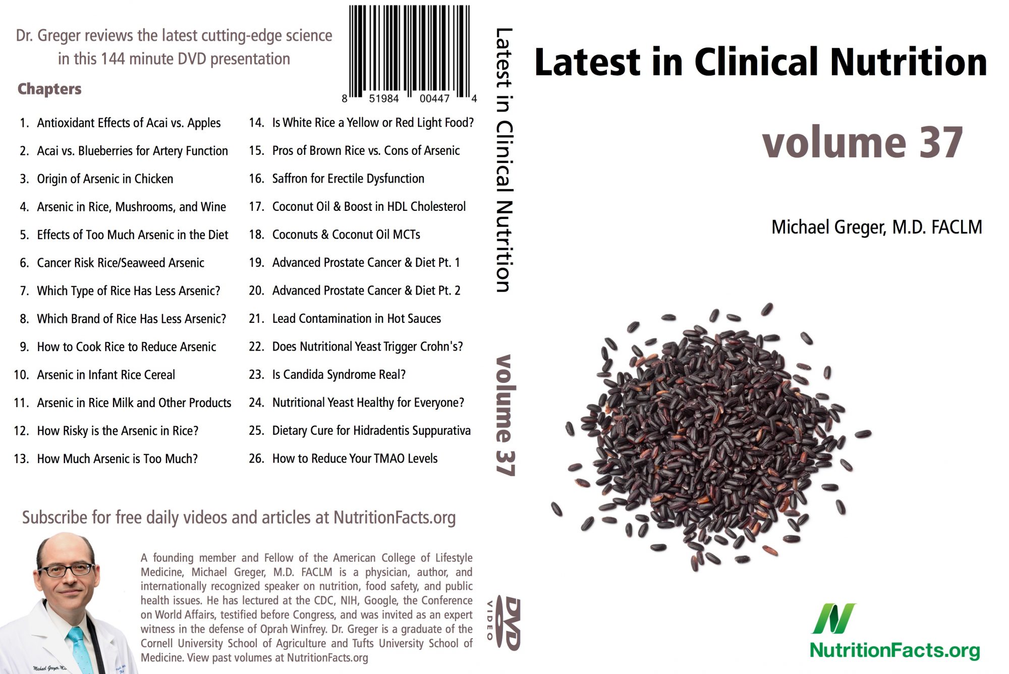 Latest in Clinical Nutrition Volume 37