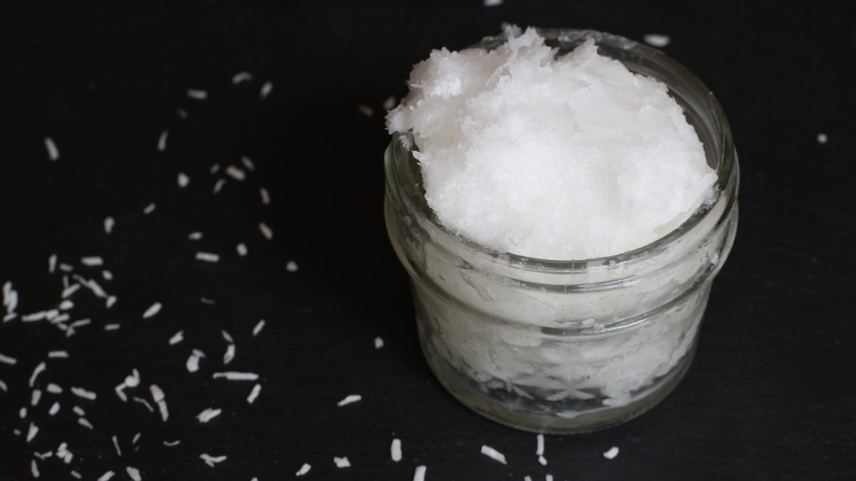 jar of coconut oil