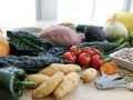 various fruits, vegetables, and spices
