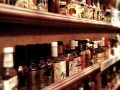 shelves of hot sauces