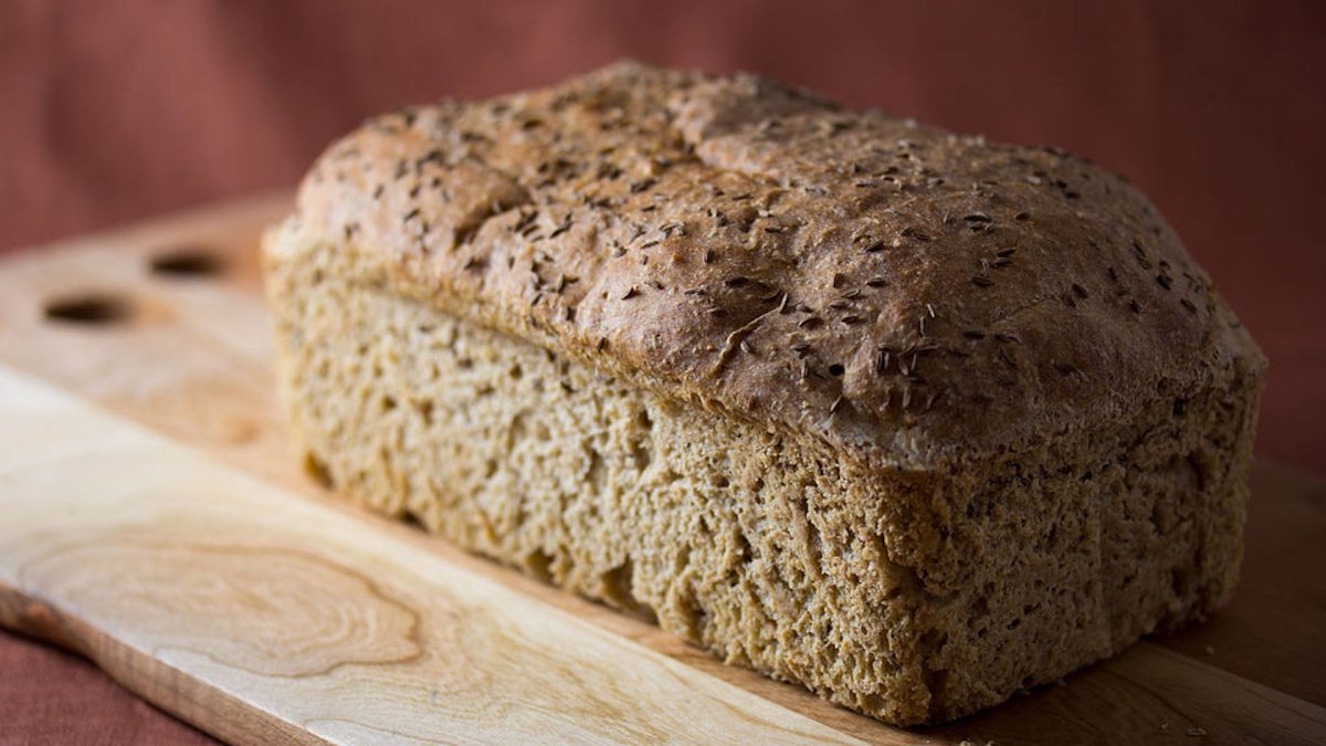 loaf of rye bread