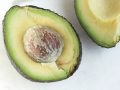 halved avocado