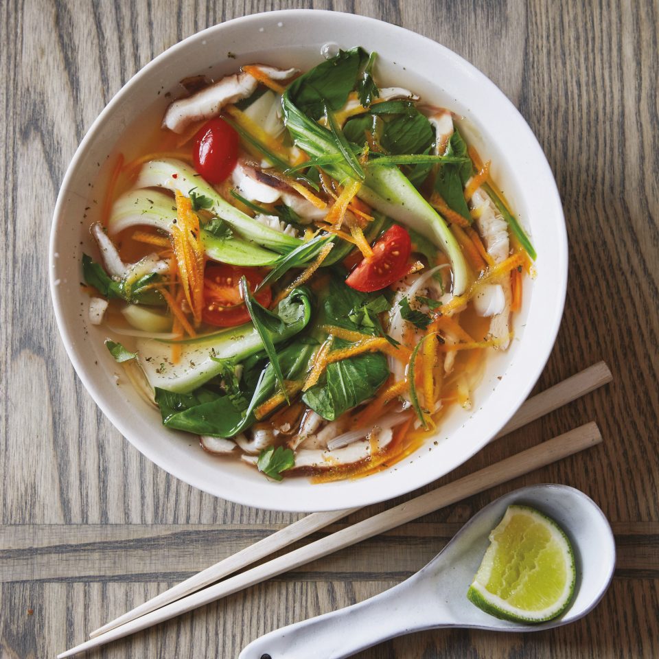 bowl of vegetable soup