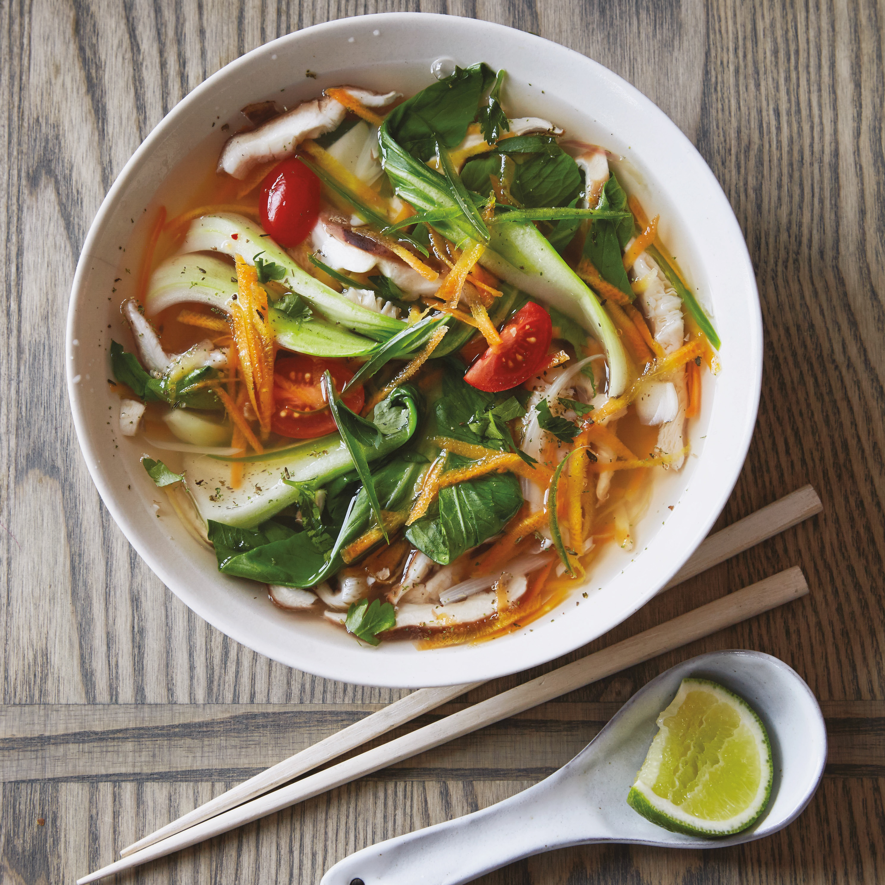 bowl of vegetable soup