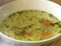 bowl of chicken noodle soup