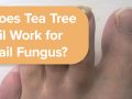 toenails with fungal infection