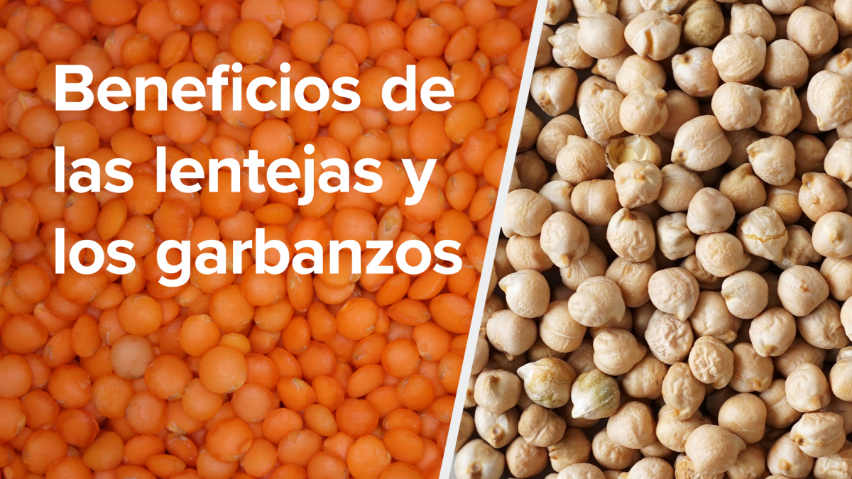 Beneficios de las lentejas y los garbanzos