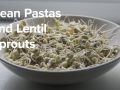 bowl of sprouted lentils
