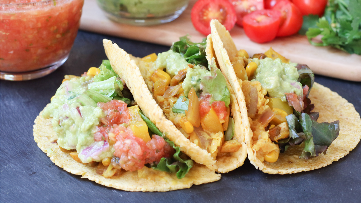 Easy Veggie Tacos