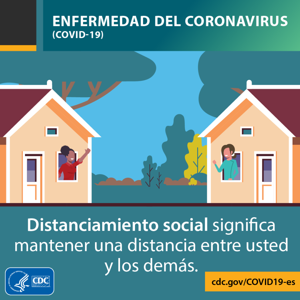 Social Distancing Spanish