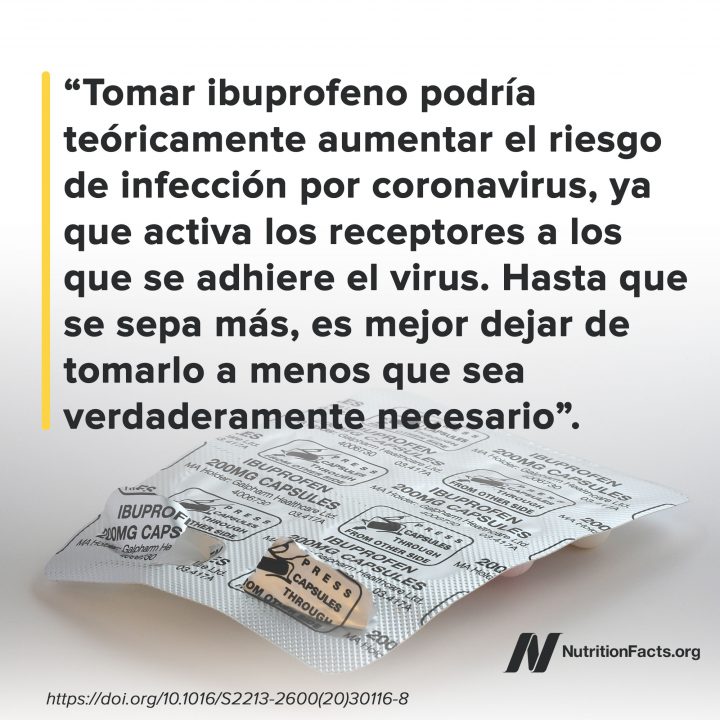 Tomar ibuprofeno