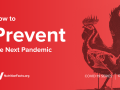 Cómo prevenir la siguiente pandemia