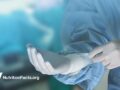 Medical team preparing equipment for surgery