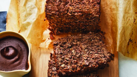Baked Grain Loaf with Umami Gravy
