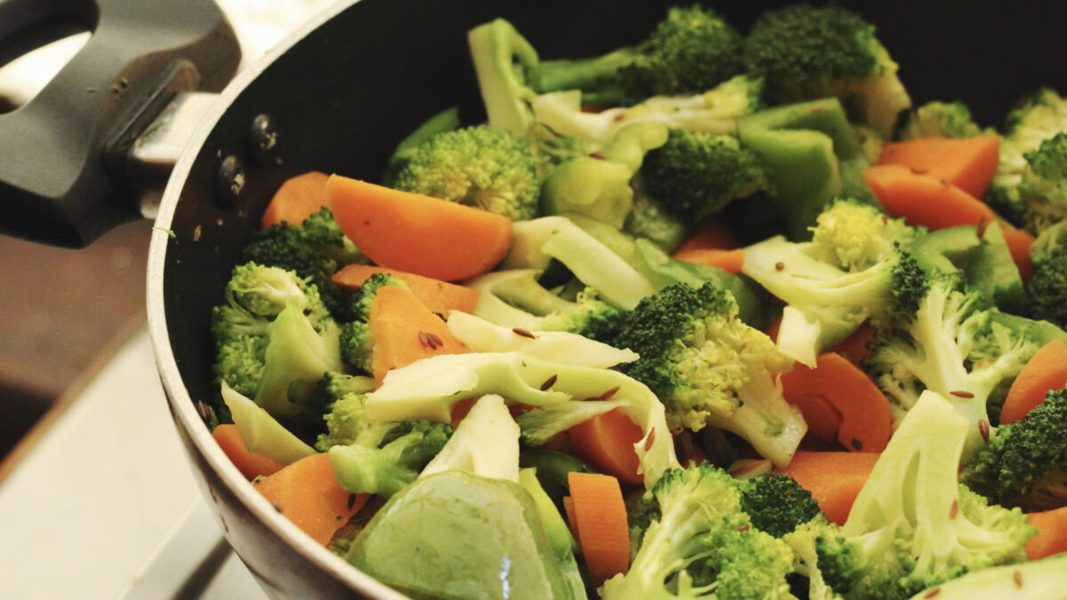 Cooked vegetables