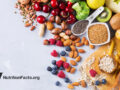 Assorted fiber-rich foods