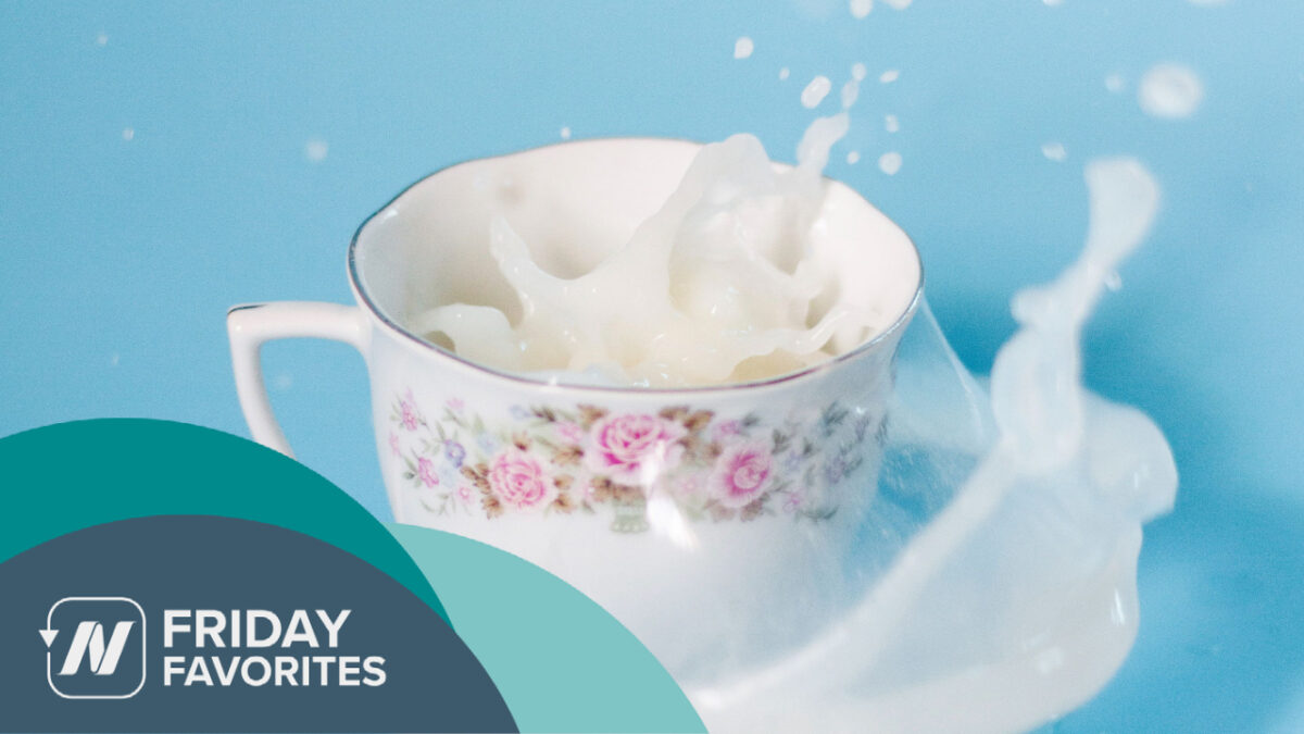 cup of soy milk