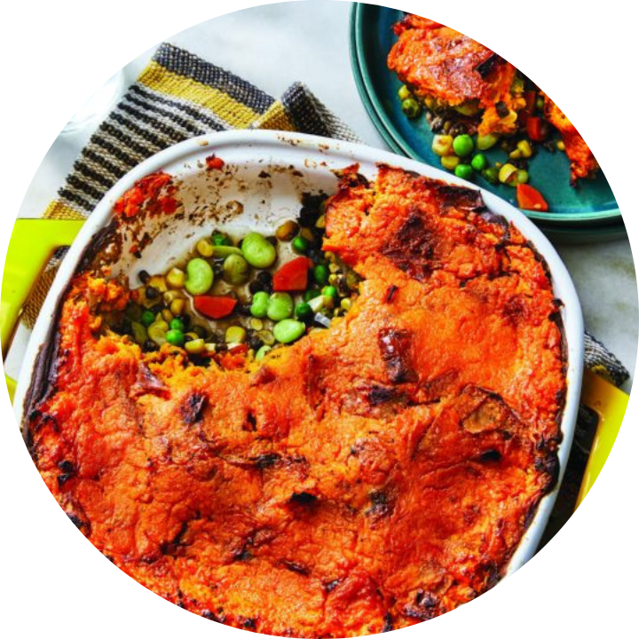 Cottage Pie with Sweet Potato Mash