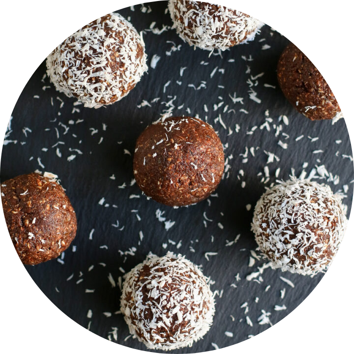 Caramel Cocoa Bites