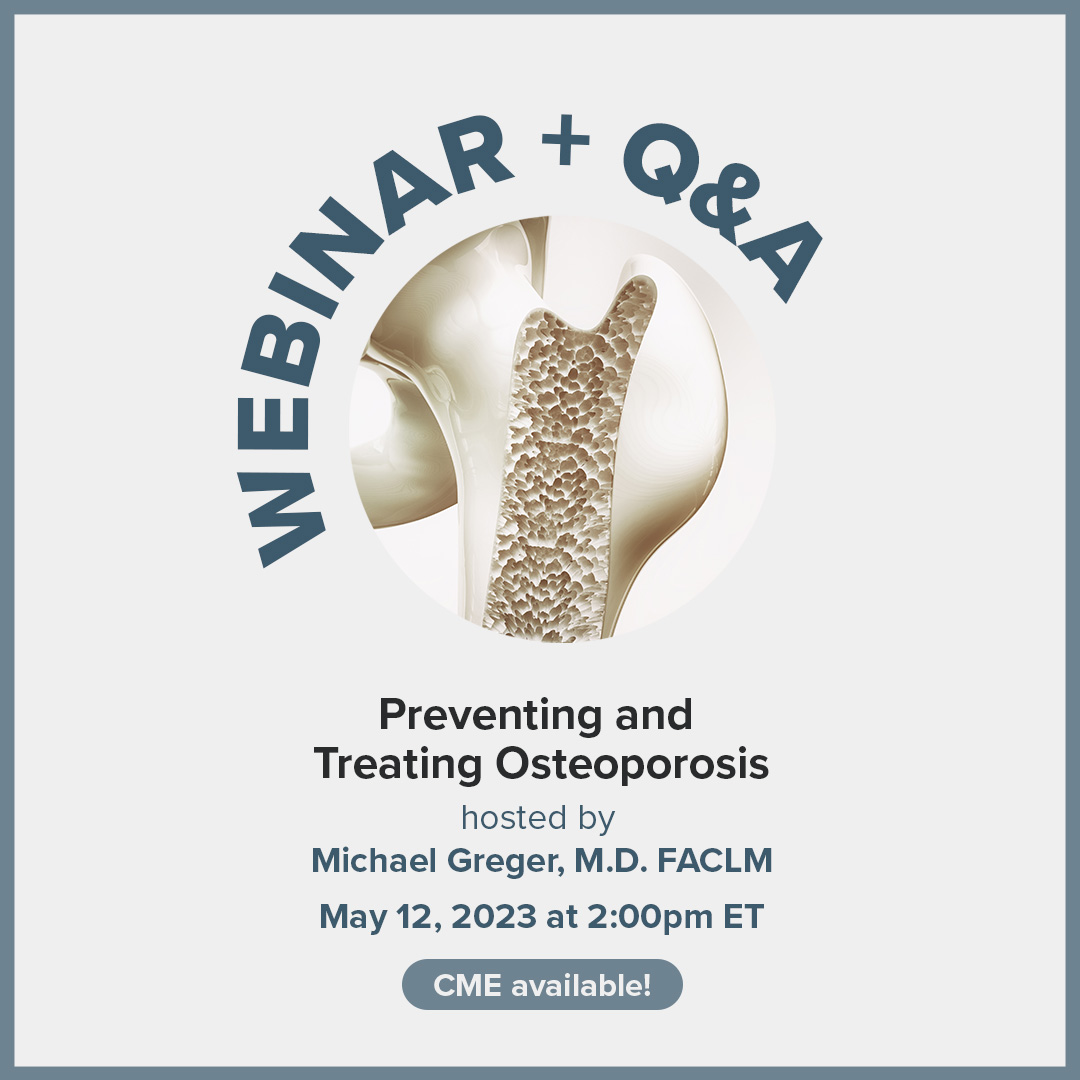 Preventing and Treating Osteoporosis