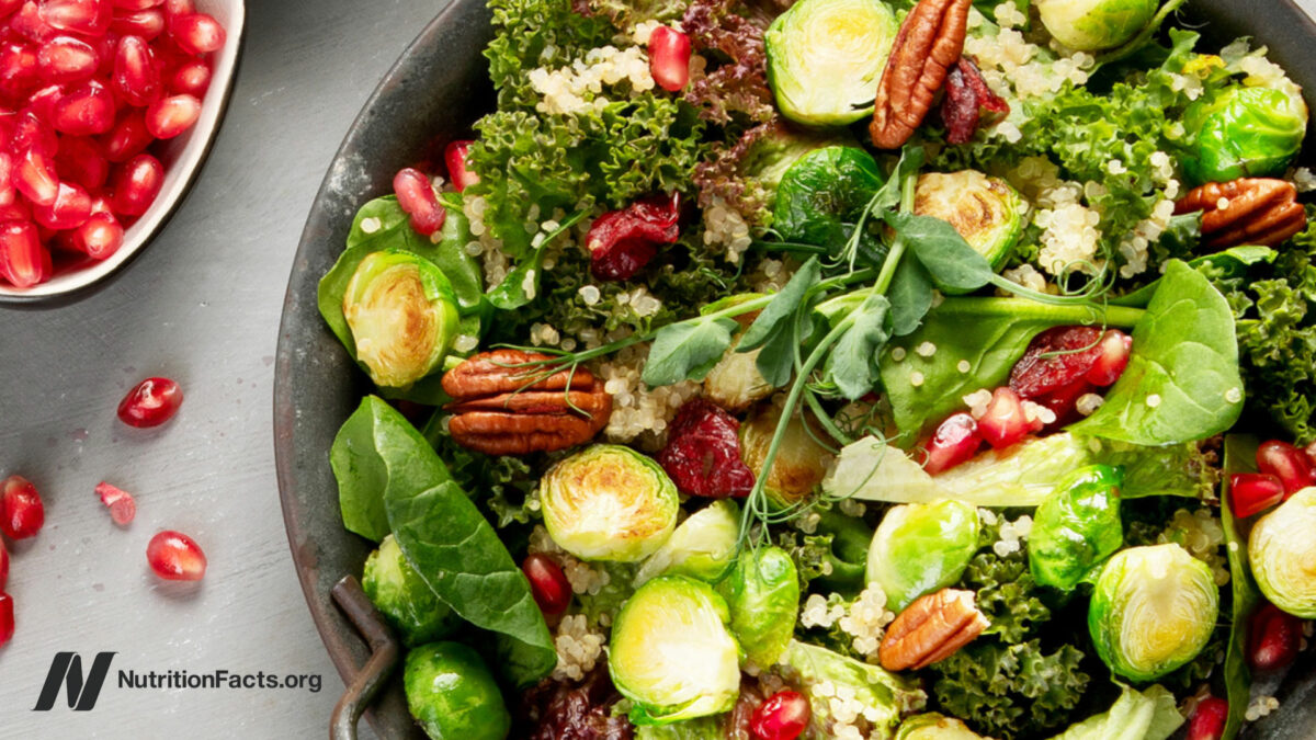 plate of greens