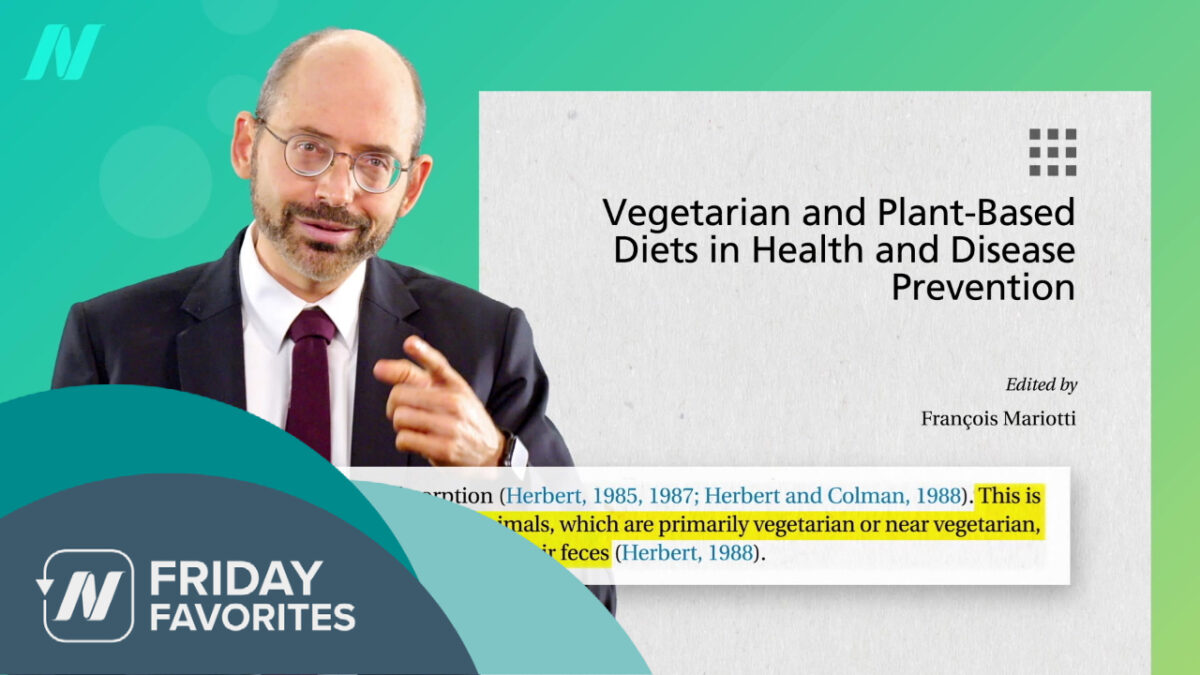 Dr. Greger with a study