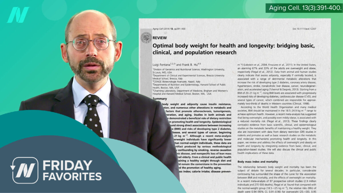Dr. Greger with a study