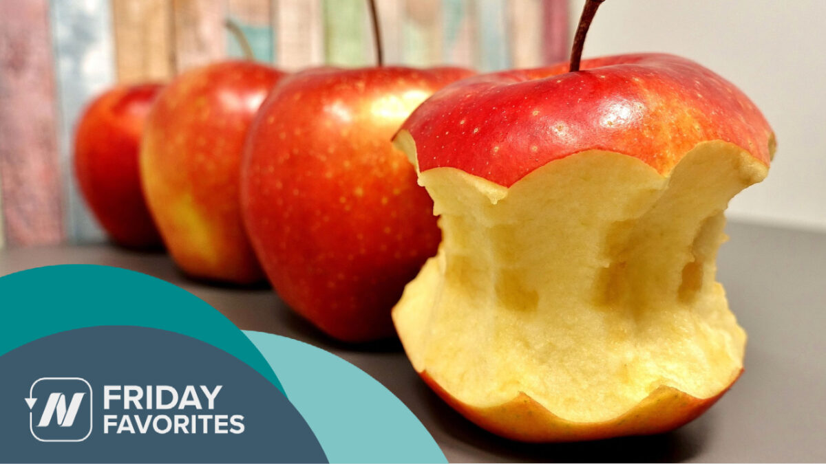 Four apples