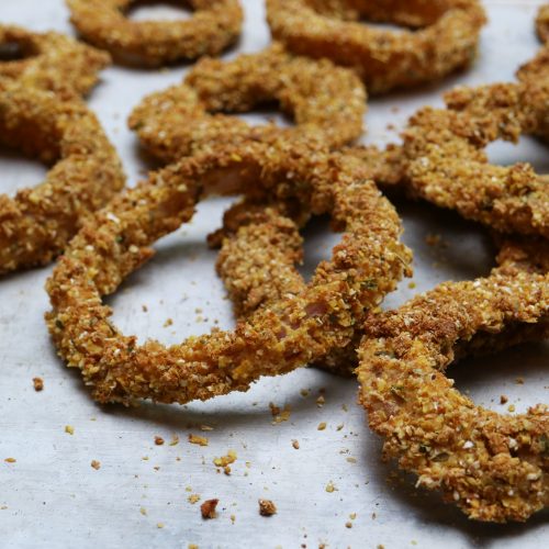 Baked Onion Rings Baked Onion Rings