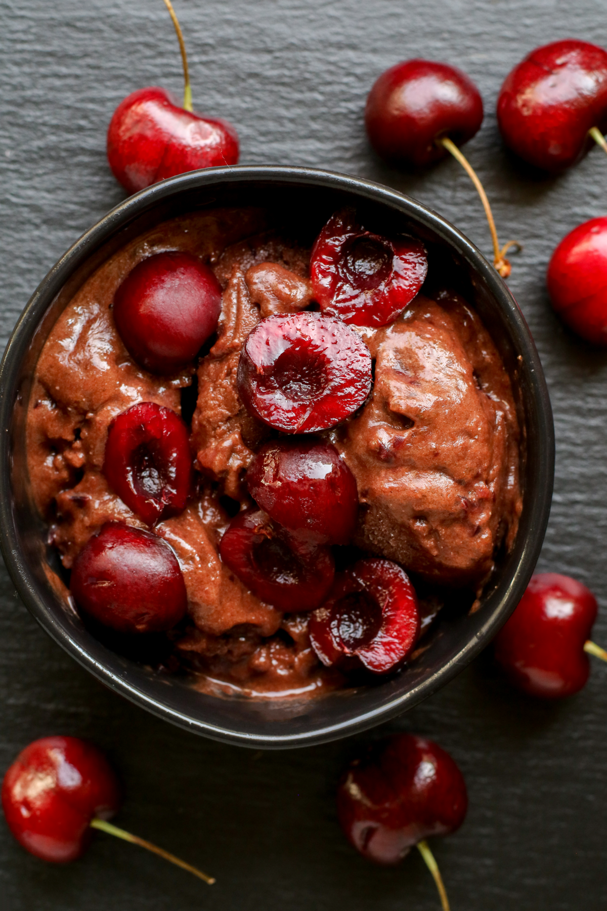 Chocolate–Cherry Nice Cream Recipe