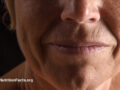 Close up of women’s skin