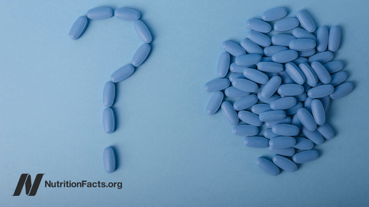viagra pills shaped into a question mark