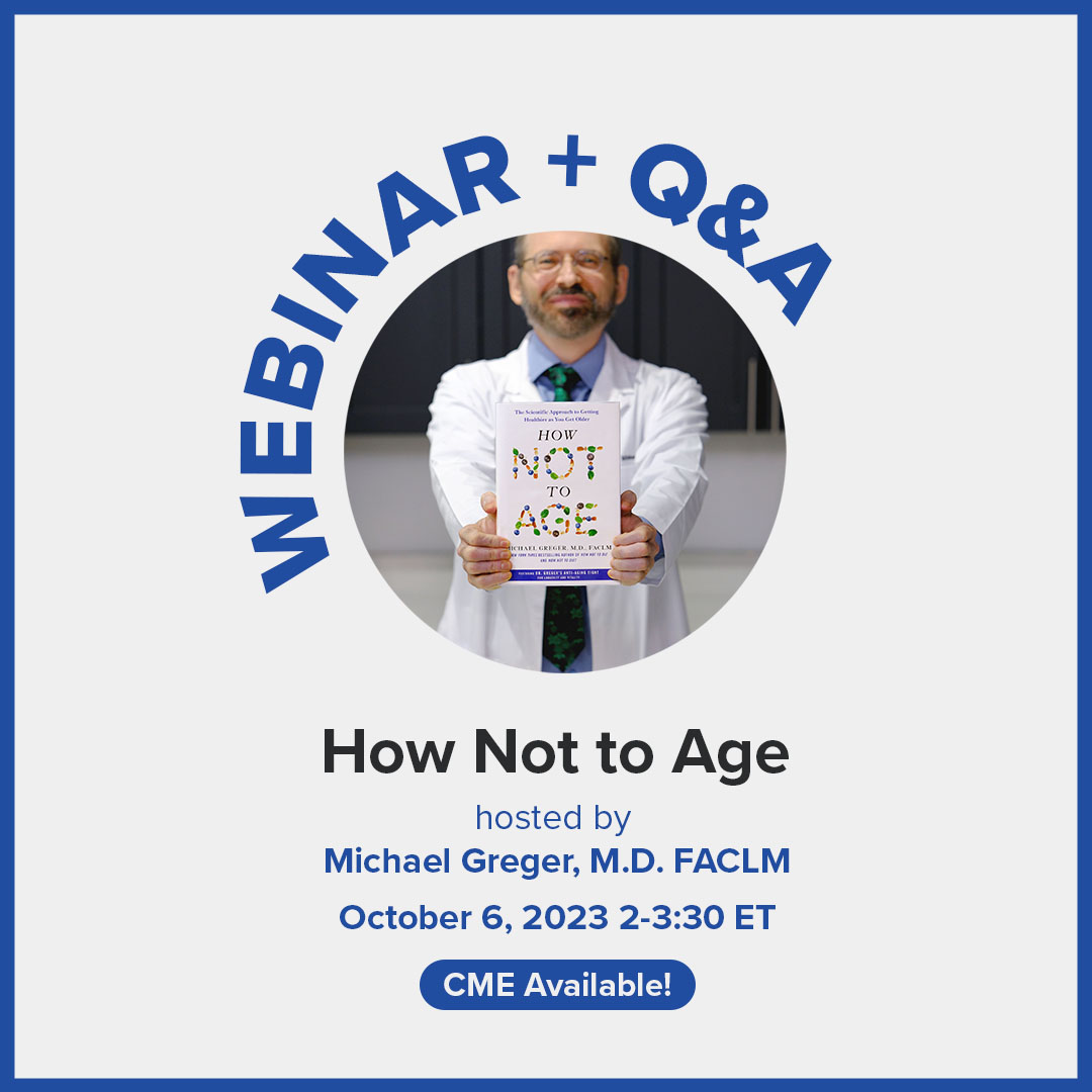 How Not to Age Webinar