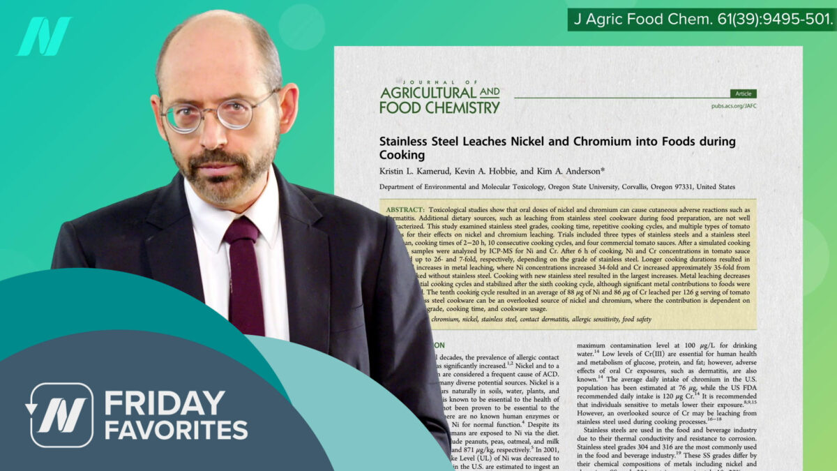 Dr. Greger with a study