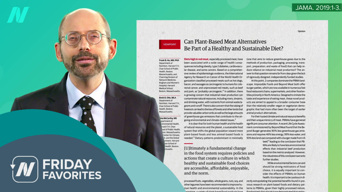 Dr. Greger and a study
