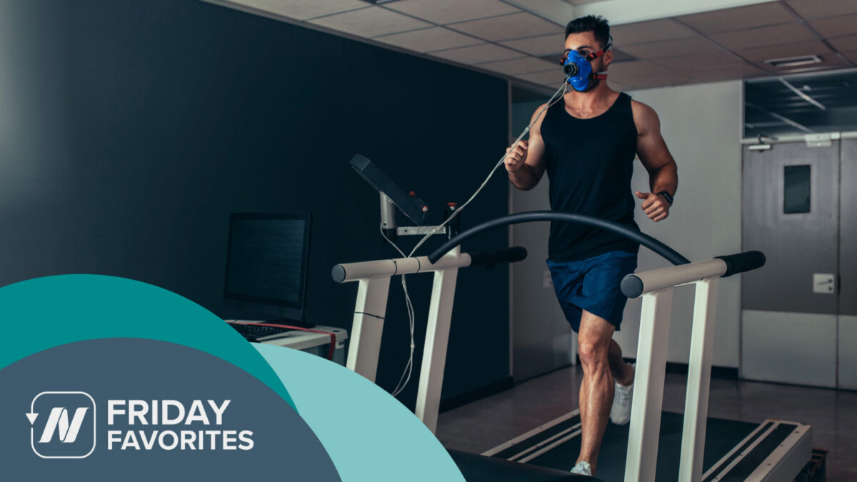a runner on a treadmill