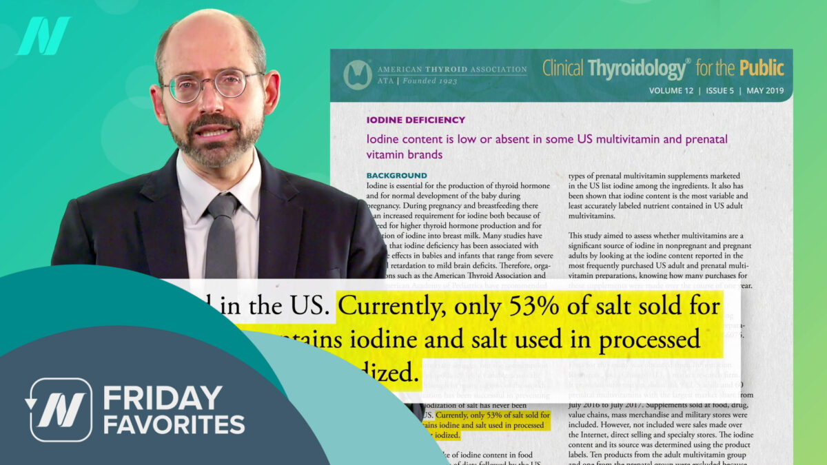 Dr Greger with a study