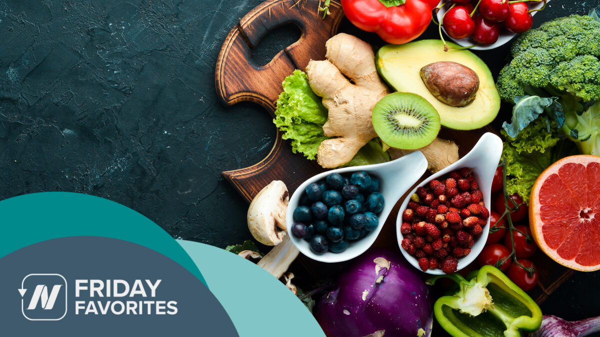 Fresh fruits and vegetables