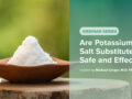 a wooden bowl heaped full of potassium salt
